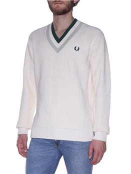 Maglia fred perry uomo ECRU Y2 - gallery 3