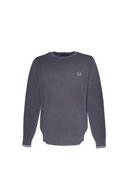 Maglia fred perry manica lunga GUN METAL - gallery 2