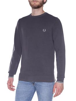 Maglia fred perry manica lunga GUN METAL - gallery 3