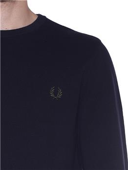 Maglia fred perry manica lunga NAVY - gallery 5