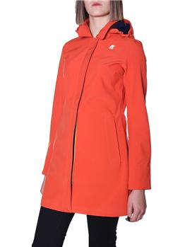 Impermeabile trench k-way RED ORANGE - gallery 3
