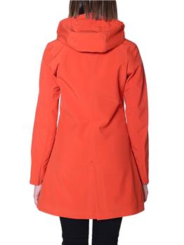 Impermeabile trench k-way RED ORANGE - gallery 4
