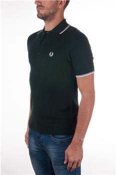 Fred perry polo mezza manica VERDE Y5 - gallery 2