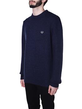 Maglia fred perry shetland BLU - gallery 4