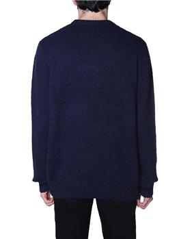 Maglia fred perry shetland BLU - gallery 5