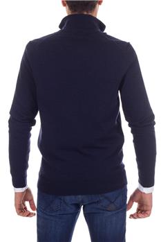 Maglia fred perry full zip BLU Y9 - gallery 4