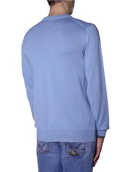 Maglia fred perry giro collo CELESTE CHIARO
