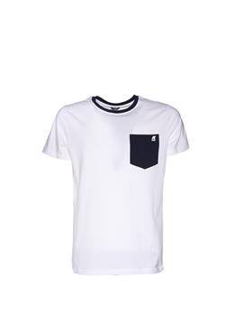 T-shirt sigur bicolor k-way WHITE BLUE DEPHT - gallery 2