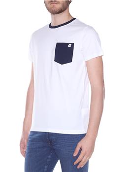 T-shirt sigur bicolor k-way WHITE BLUE DEPHT - gallery 3