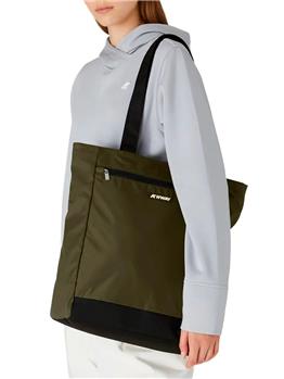 Shopping bag elliant k-way GREEN BLACKISH