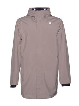 Marlyn bonded k-way BEIGE TAUPE