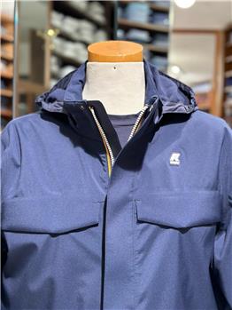 Trench manphy bonded k-way BLUE DEPHT - gallery 2