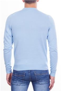 Maglia fred perry giro collo CELESTE MEDIO P7 - gallery 5