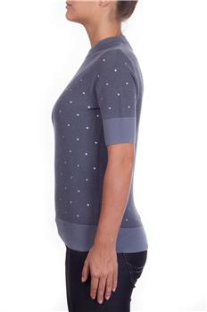 Maglia fred perry pois donna GRIGIO Y7 - gallery 3