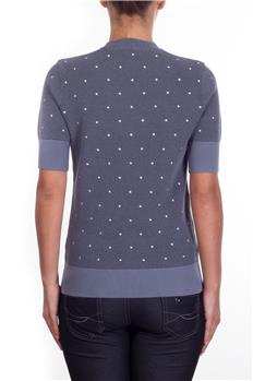 Maglia fred perry pois donna GRIGIO Y7 - gallery 4