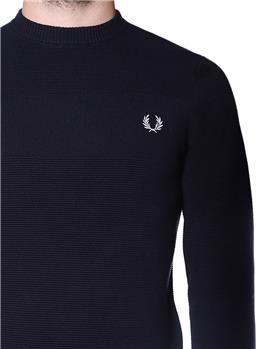 Maglia fred perry uomo BLACK NAVY - gallery 5