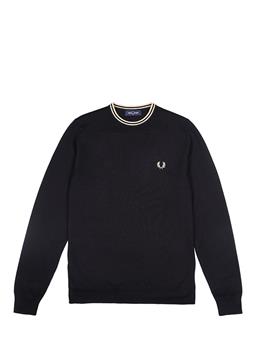 Maglia fred perry uomo BLACK CHAMPAGNE - gallery 2