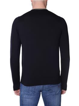 Maglia fred perry uomo BLACK CHAMPAGNE - gallery 4