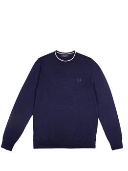 Maglia fred perry uomo CRBN BL SWHT MHG