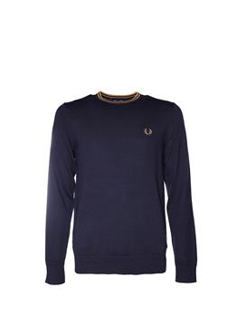Maglia fred perry uomo BLACK DARK CARAMEL