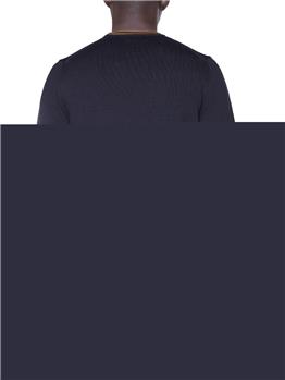 Maglia fred perry uomo BLACK DARK CARAMEL - gallery 4