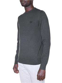 Maglia fred perry uomo HUNTING GREEN - gallery 3
