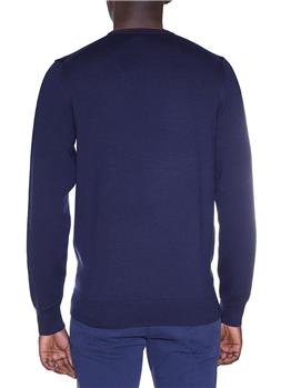 Maglia fred perry uomo NAVY AUBERGINE - gallery 4