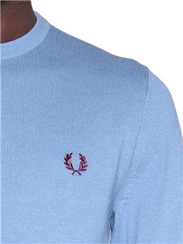 Maglia fred perry uomo ASH BLUE - gallery 5