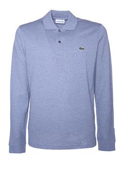 Polo lacoste manica lunga BLU CHINE CHIARO - gallery 2