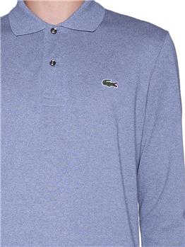 Polo lacoste manica lunga BLU CHINE CHIARO - gallery 5