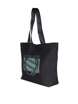 Borsa fred perry tote logo BLACK