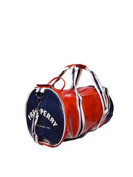 Borsa fred perry classica TARTAN RED NAVY - gallery 2