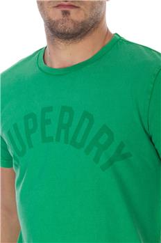 Superdry t-shirt solo sport VERDE FLUO - gallery 5