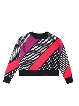 Maglia manila grace giro collo RED PATCH