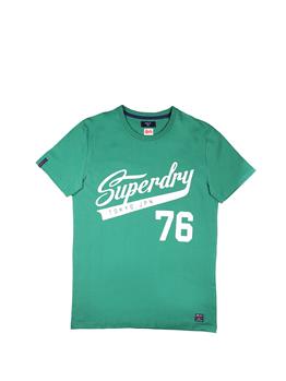 T-shirt superdry collegiate OREPOU GREEN