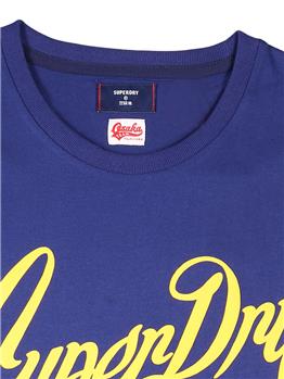 T-shirt superdry collegiate SUPERMARINE NAVY - gallery 5