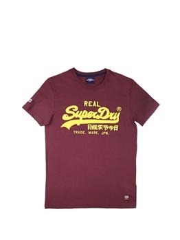 T-shirt superdry chenille tee DEEP PORT
