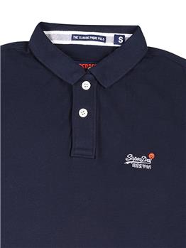 Polo superdry piquet classica NAVY - gallery 5