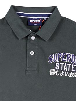 Polo superdry superstate polo DARK FOREST - gallery 5