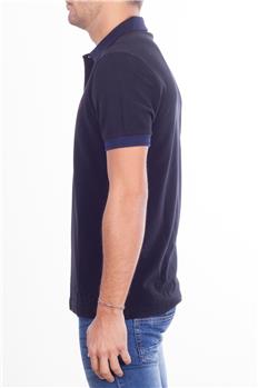 Polo fred perry collo scacchi BLU P7 - gallery 4