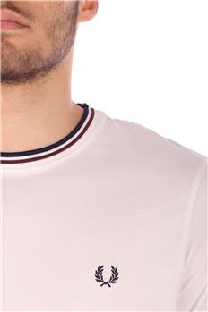 T-shirt fred perry uomo BIANCO - gallery 5
