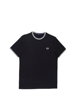 T-shirt fred perry uomo BLACK P1 - gallery 2