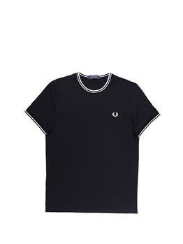 T-shirt fred perry uomo BLACK - gallery 2