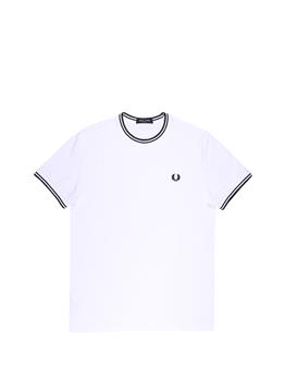 T-shirt fred perry uomo WHITE P0 - gallery 2