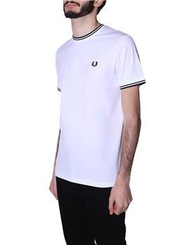T-shirt fred perry uomo WHITE P0 - gallery 4