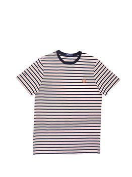 T-shirt fred perry classica SNOW WHITE - gallery 2