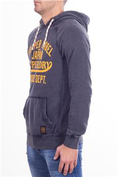 Felpa superdry uomo cappuccio GRIGIO Y7