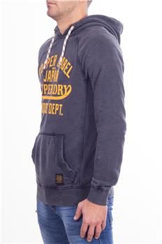 Felpa superdry uomo cappuccio GRIGIO Y7 - gallery 2