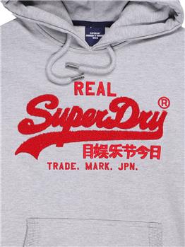 Felpa superdry uomo chenille GREY MARL - gallery 5