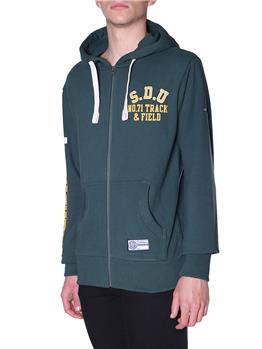 Felpa superdry cappuccio ENAMEL GREEN - gallery 3